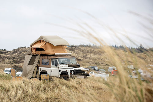 Vejers Strand Camping Vallife Defender Bakke